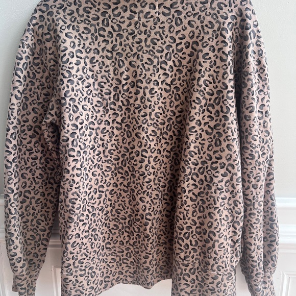 Abercrombie & Fitch Soft A&F Leopard Cardigan Size M - Picture 5 of 6